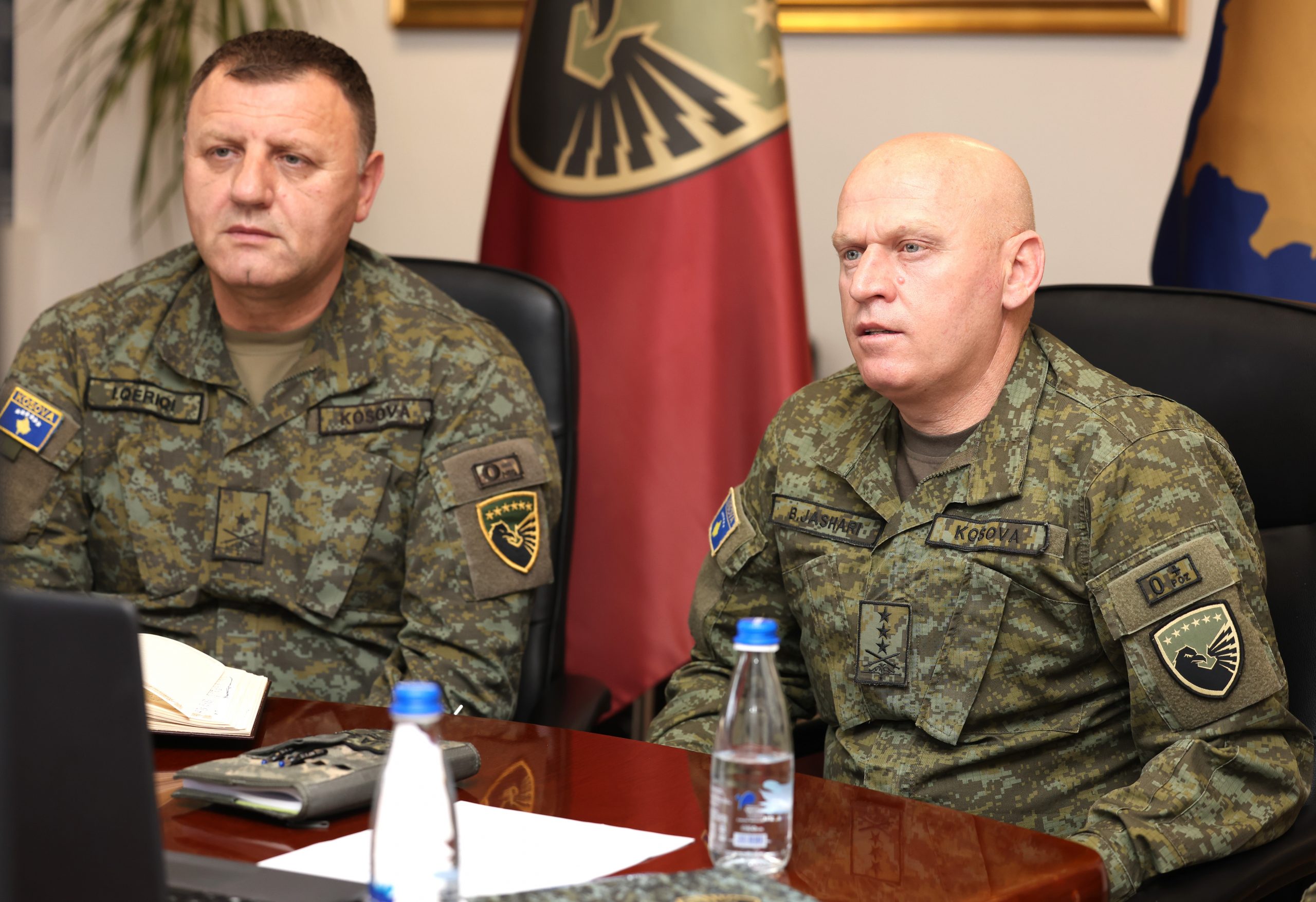 Komandanti i FSK së  Gjenerallejtënant Bashkim Jashari merr pjesë në takim virtual të Grupit të Kontaktit për Mbrojtjen e Ukrainës