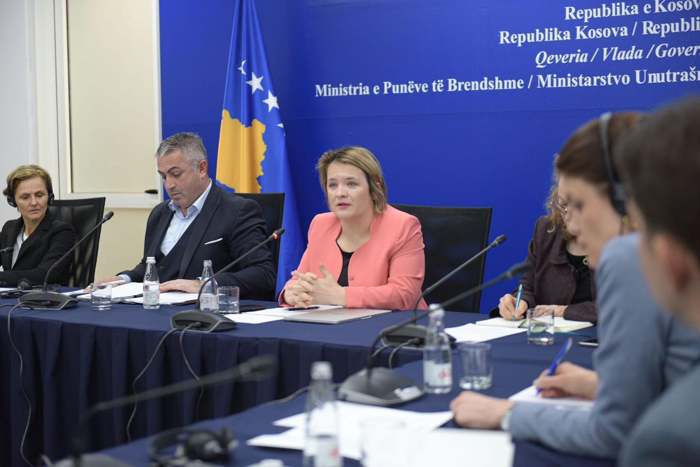 Zëvendësministrja e Punëve të Jashtme dhe Diasporës merr pjesë në grupin punues të projektit për migrim