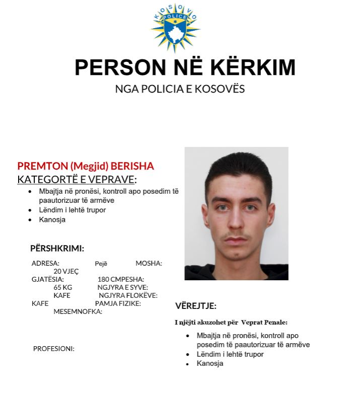 Policia kërkon ndihmën e qytetarëve për kapjen e tre të rinjve të shpallur në kërkim