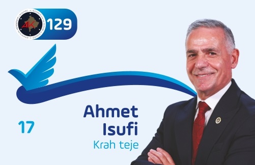 Ahmet Isufi nga AAK merr përkrahje nga qytetarët e Pejës në garën për deputet