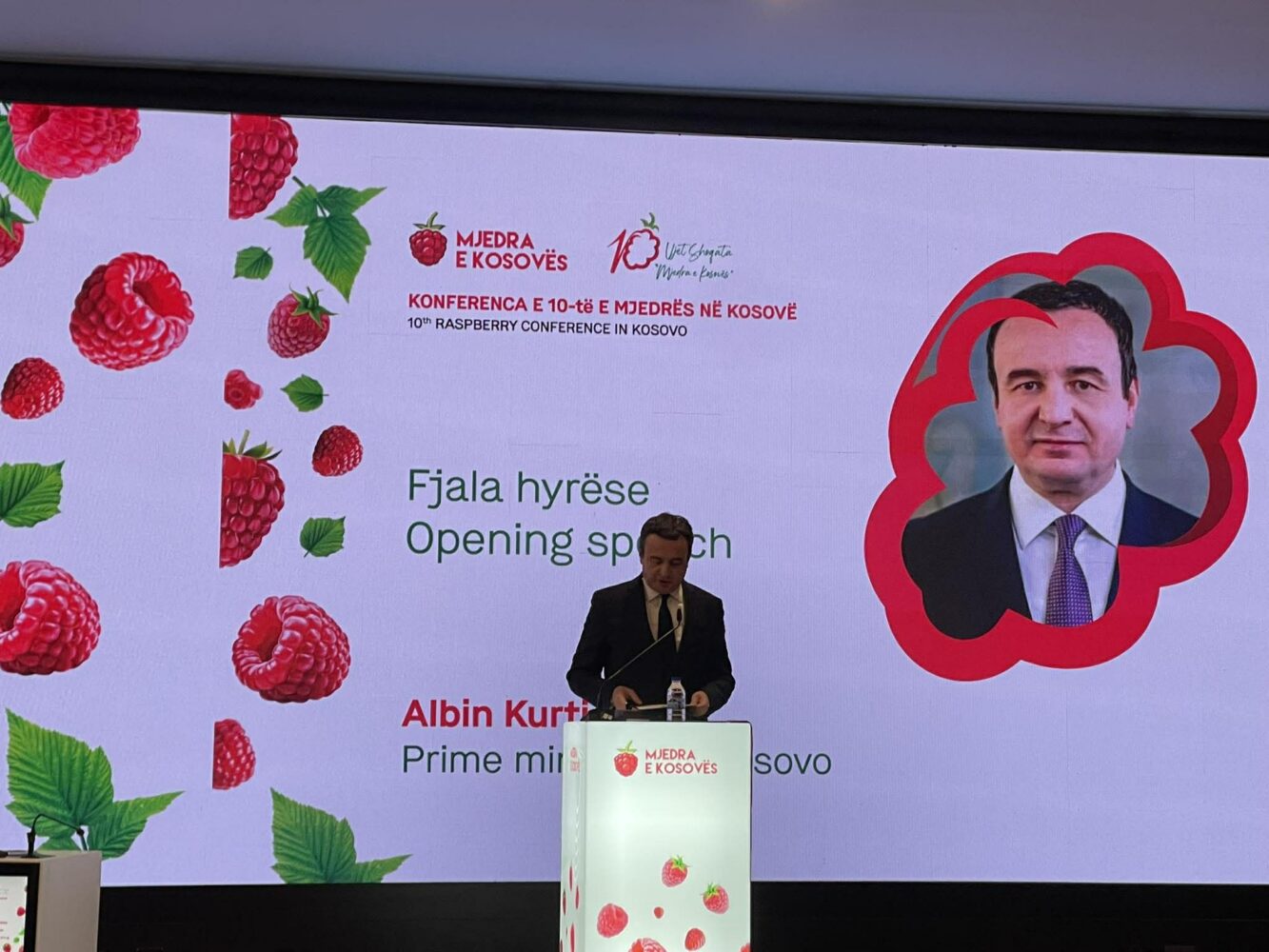 Kurti në Konferencën e Mjedrës  Një premtim nga Qeveria  do të jem partner jo spektator