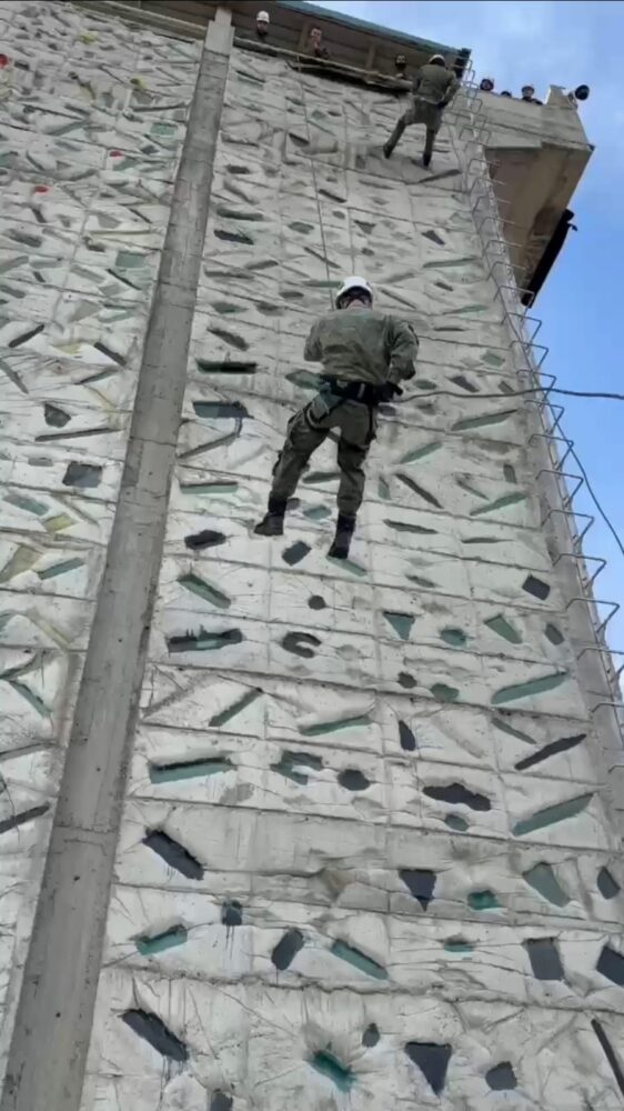 Garda Kombëtare përgatit kadetët për mbijetesë në kushte dimërore