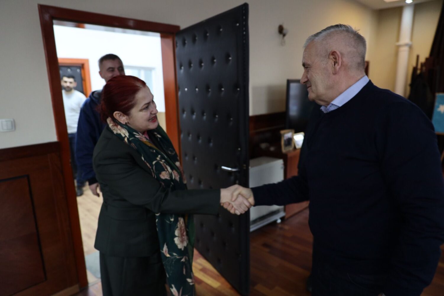 Kryetari Zenun Elezaj në Klinë marrin mbështetje për marshin  Drejtësi  jo politikë  më 17 shkurt