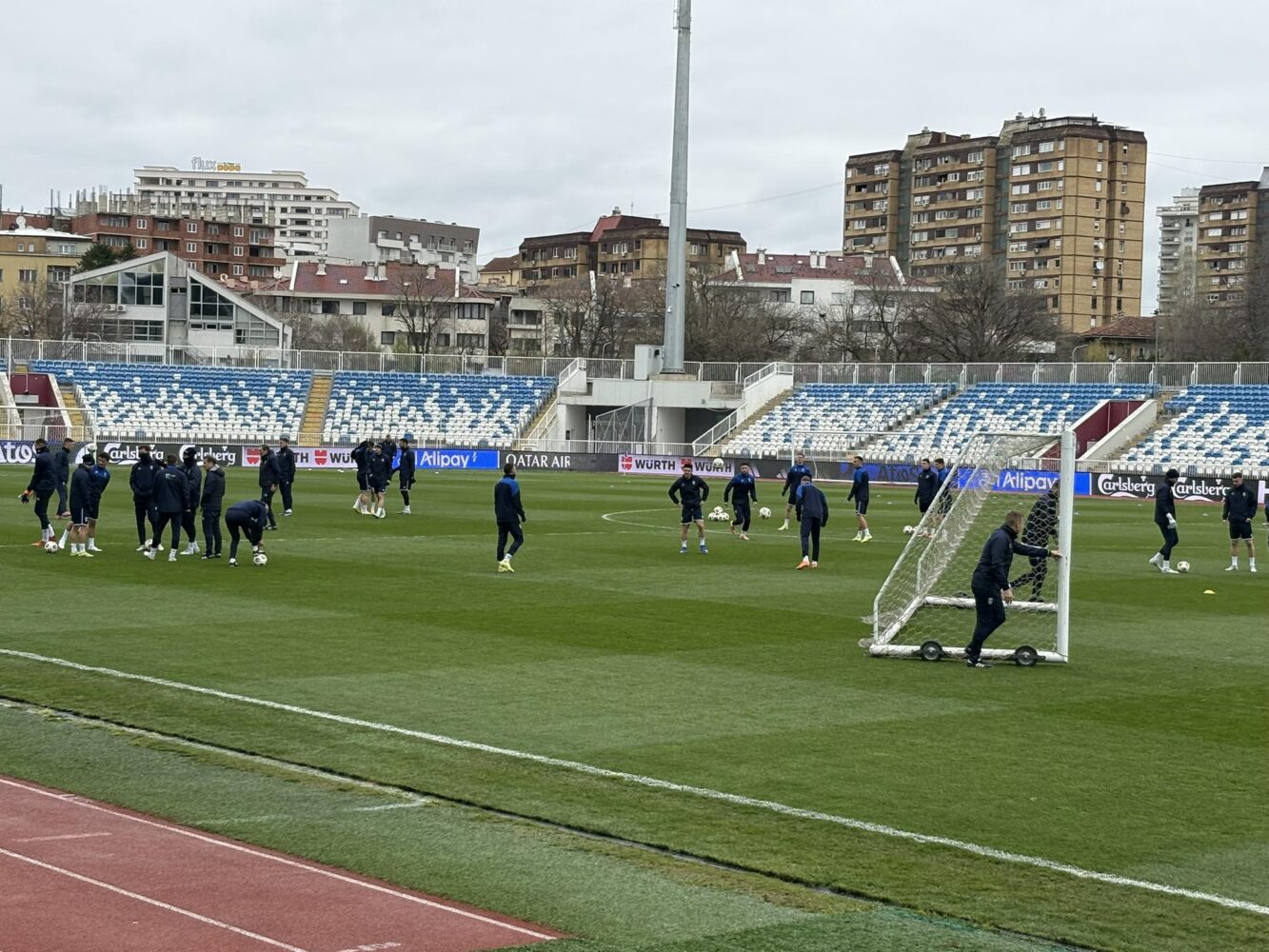 Kosova gati për përballjen me Turqinë  zhvillon stërvitjen zyrtare në  Fadil Vokrri 