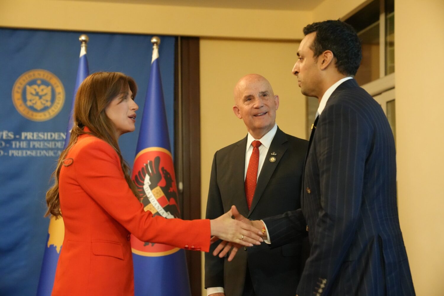 NATO dhe partneriteti me SHBA në në fokus të takimit të Haxhiut me kongresistët amerikan