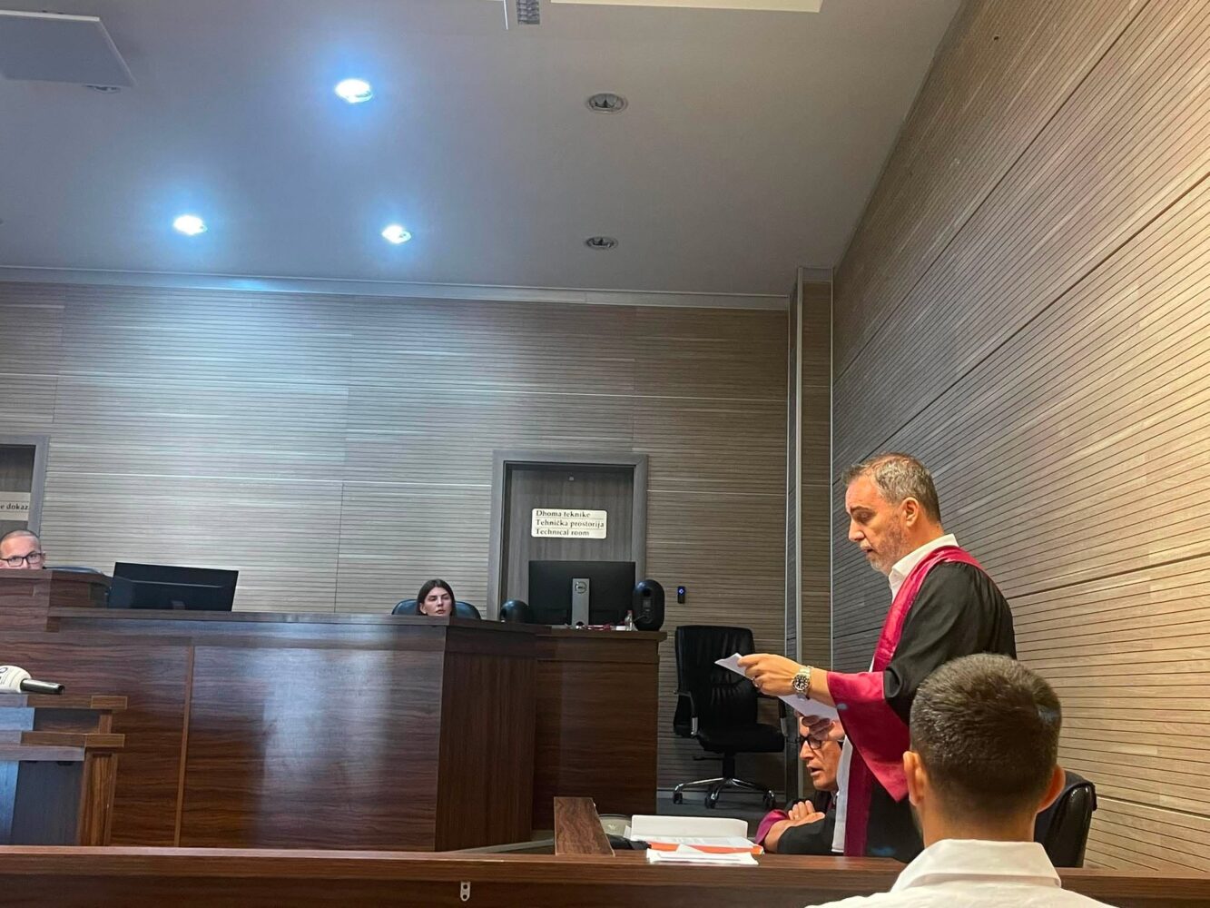Mbrojtja e Vullnet Gashit pretendon se aksidenti fatal më 2023  erdhi nga sjellja e papritur e këmbësorit